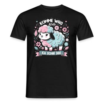 Motivation Geschenk Prüfung Schule Abitur Sprüche - Männer T-Shirt - Schwarz - Vorne - AI Model Male 178 light (178cm)