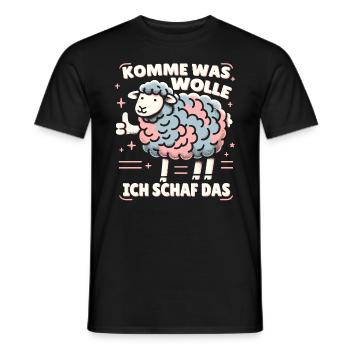 Motivation Geschenk Prüfung Schule Abitur Sprüche - Männer T-Shirt - Schwarz - Vorne - AI Model Male 178 light (178cm)
