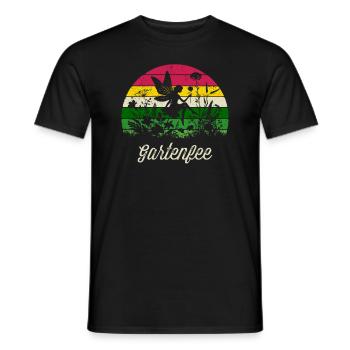 Gartenfee Mama Oma Hobbygärtner Muttertag Garten - Männer T-Shirt - Schwarz - Vorne - AI Model Male 178 light (178cm)