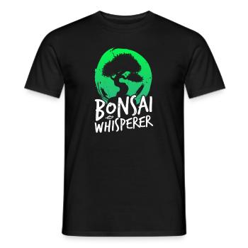 Chuchoteur de bonsaï - T-shirt homme - noir - Devant - AI Model Male 178 light (178cm)