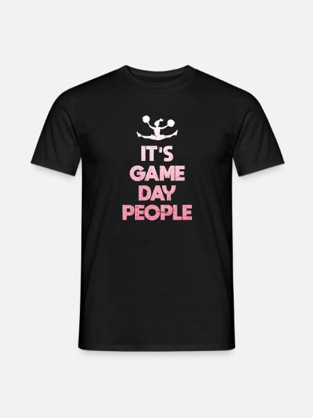 It's game day folks - Men's T-Shirt - black