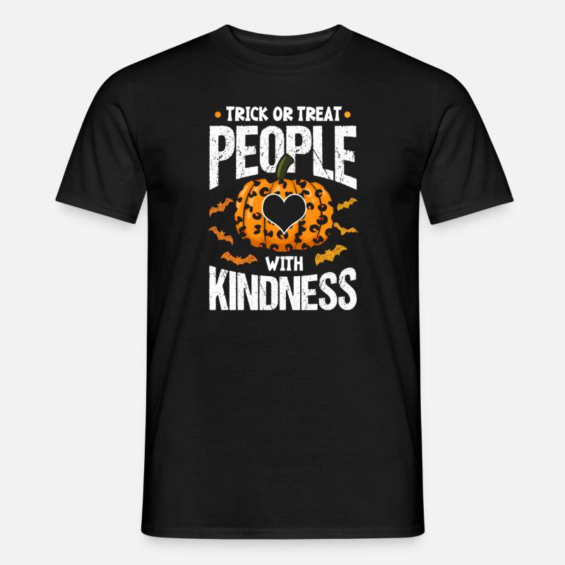 Süßes Oder Saures Mit Freundlichkeit - Männer T-Shirt - Schwarz