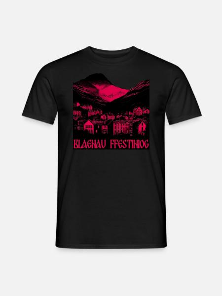 Blaenau Ffestiniog - Men's T-Shirt - black