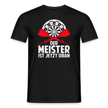 Dart Spieler Darts WM - Männer T-Shirt - Schwarz - Vorne - AI Model Male 178 light (178cm)