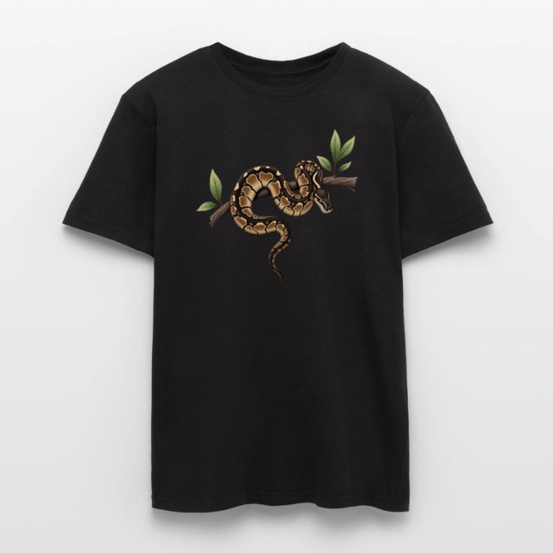 King Python Snakes Lover Terrarium Python Men's T-Shirt