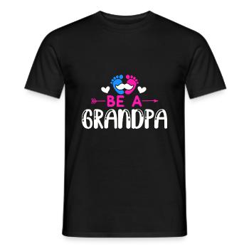 Werdender Opa, Endlich werde ich ein Opa - Männer T-Shirt - Schwarz - Vorne - AI Model Male 178 light (178cm)