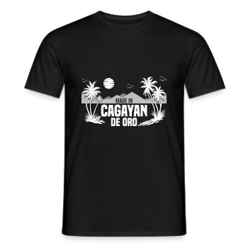 Philippinen Urlaub | Strand Filipino Geschenkidee - Männer T-Shirt - Schwarz - Vorne - AI Model Male 178 light (178cm)