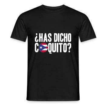 Puerto Rico | Puerto Ricaner Flagge Geschenkideen - Männer T-Shirt - Schwarz - Vorne - AI Model Male 178 light (178cm)