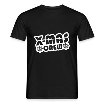 Noël de l’équipage de Noël - T-shirt homme - noir - Devant - AI Model Male 178 light (178cm)