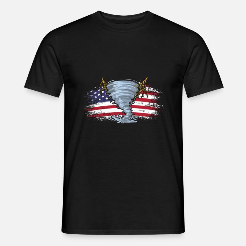 Storm Chaser - Männer T-Shirt - Schwarz