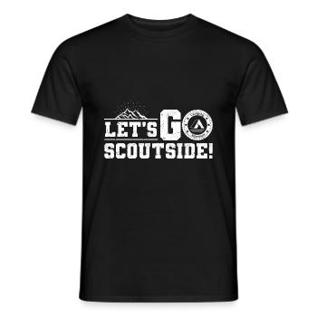 Pfadfinderleiter | Pfadfinder Scouting Geschenk - Männer T-Shirt - Schwarz - Vorne - AI Model Male 178 light (178cm)