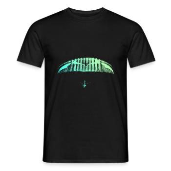 Parapente Ozone Geo Delta CP - T-shirt homme - noir - Devant - AI Model Male 178 light (178cm)