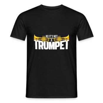 Melophon - Männer T-Shirt - Schwarz - Vorne - AI Model Male 178 light (178cm)