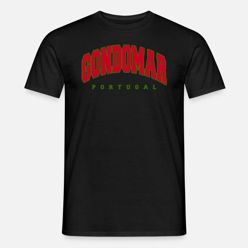 Gondomar - Männer T-Shirt - Schwarz