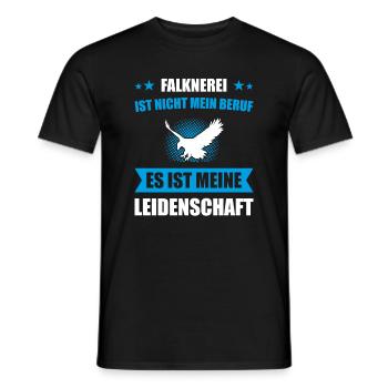 Falknerei nicht mein Beruf Leidensc - Männer T-Shirt - Schwarz - Vorne - AI Model Male 178 light (178cm)