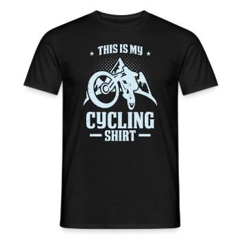 Vélo Vélo Dictament Ebike Mountain Bike Homme - T-shirt homme - noir - Devant - AI Model Male 178 light (178cm)