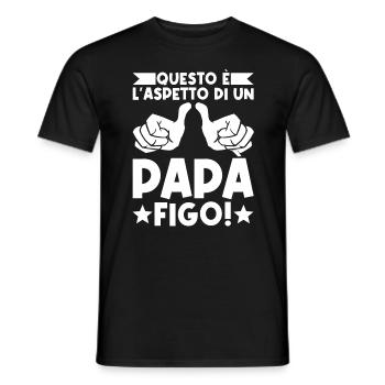 Miglior Papà del mondo Padre regalo Festa del papà - Männer T-Shirt - Schwarz - Vorne - AI Model Male 178 light (178cm)