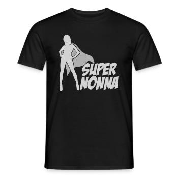 Super Nonna migliore del mondo Idee Regali - Männer T-Shirt - Schwarz - Vorne - AI Model Male 178 light (178cm)
