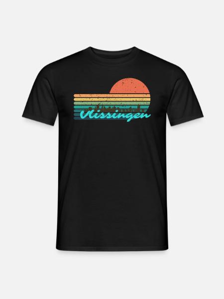 Vlissingen Zeeland Stadt - Männer T-Shirt - Schwarz