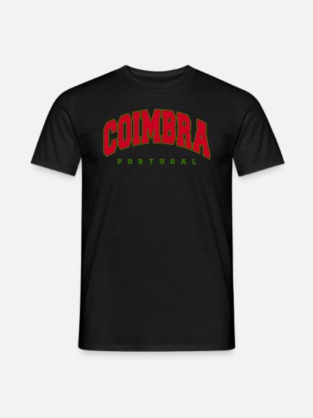 Coimbra - Männer T-Shirt - Schwarz