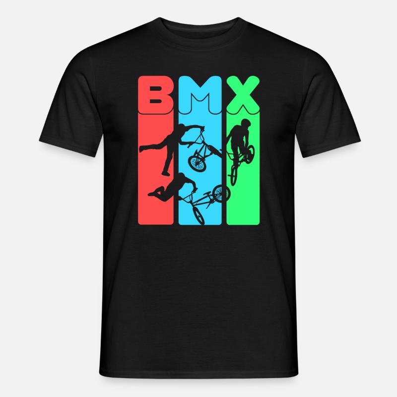 BMX - Männer T-Shirt - Schwarz