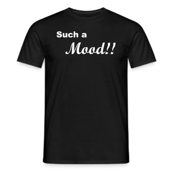Une telle humeur Sarcastique - T-shirt homme - noir - Devant - AI Model Male 178 light (178cm)