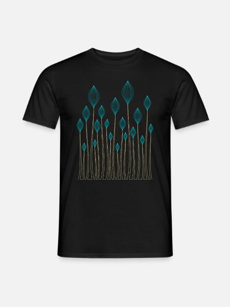 Decorative plants - Men's T-Shirt - black