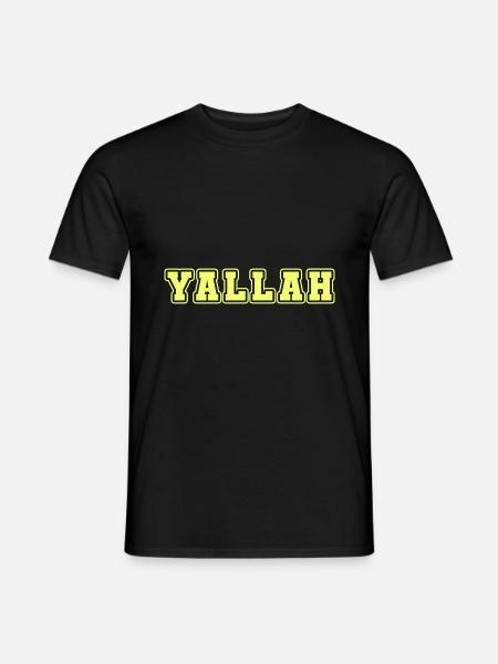 Yallah - Men's T-Shirt - black
