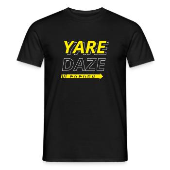 Sweat à capuche Yare Yare Daze Jojo's Bizarre Adventure - T-shirt homme - noir - Devant - AI Model Male 178 light (178cm)