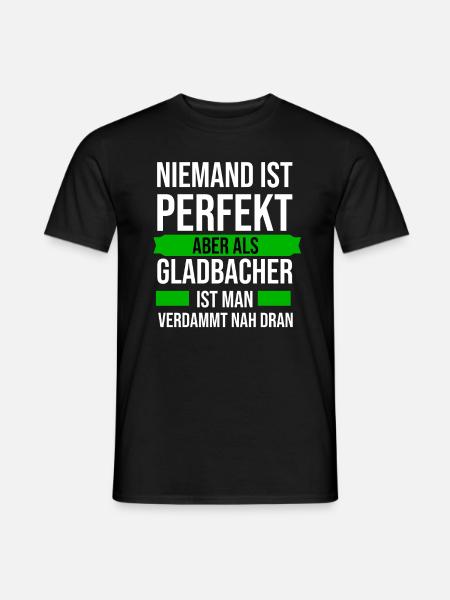 Mönchengladbach Gladbacher - Männer T-Shirt - Schwarz