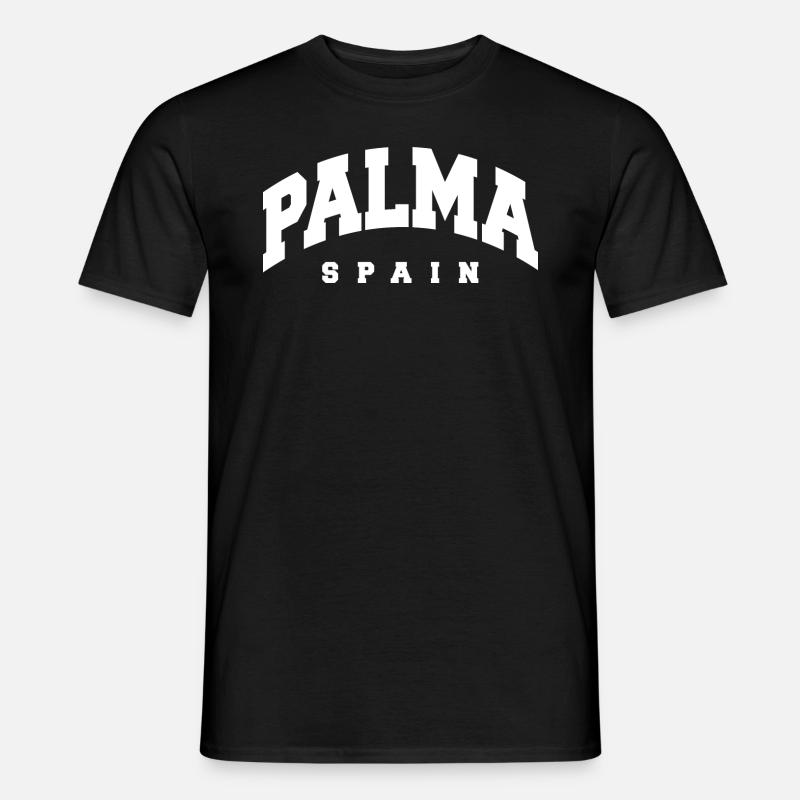 Palma - Männer T-Shirt - Schwarz