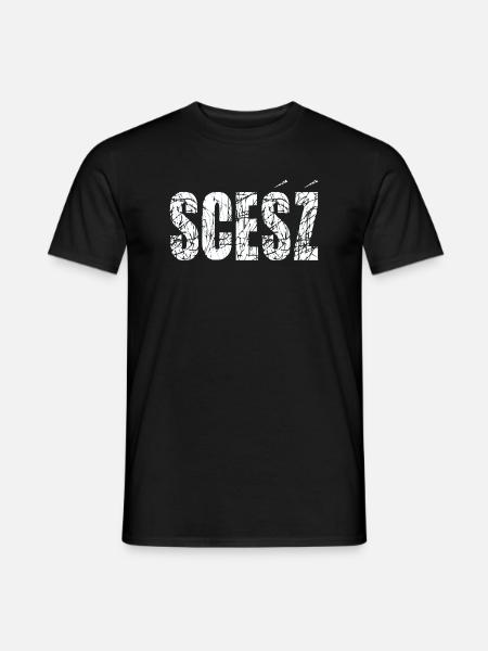 Cadeau de Scesz de Pologne-voyage allemand-polonais polonais - T-shirt homme - noir