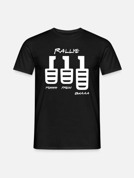 Rallye Car Racing MotorsportsCar Three - T-shirt homme - noir