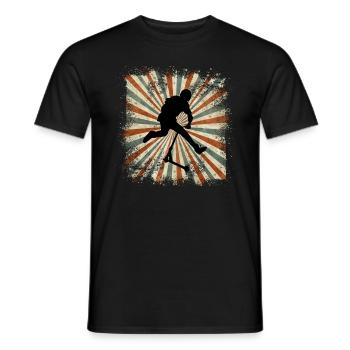 Freestyle-Roller - Männer T-Shirt - Schwarz - Vorne - AI Model Male 178 light (178cm)