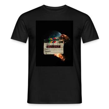 Film - Film du monde - T-shirt homme - noir - Devant - AI Model Male 178 light (178cm)