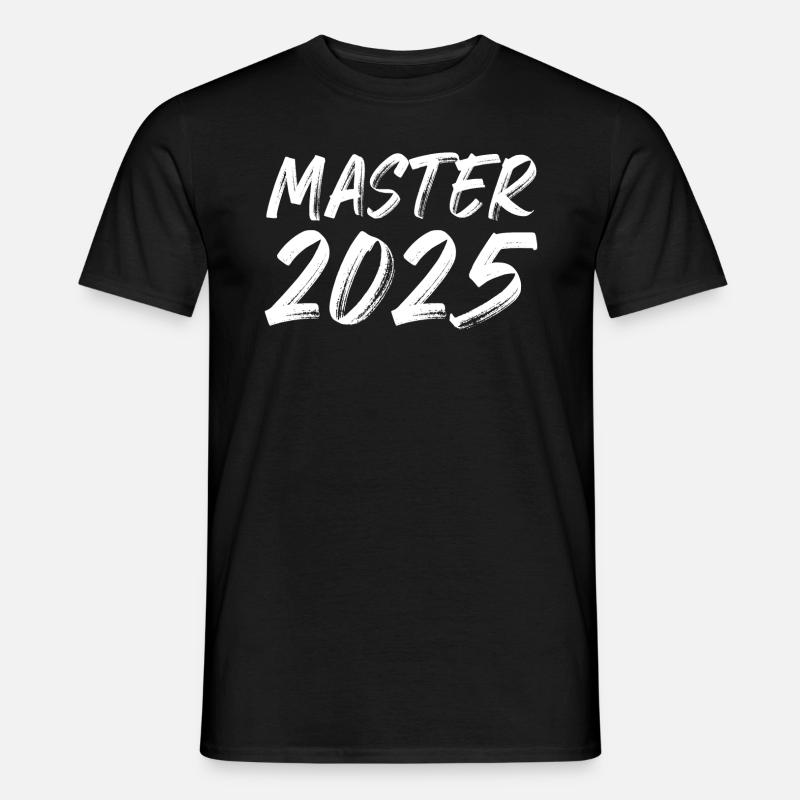 Master 2025 - Männer T-Shirt - Schwarz