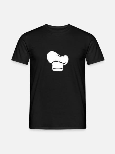 Chef's hat chef - Men's T-Shirt - black