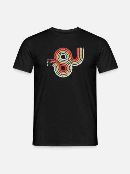 Trompetenprodukt. Retro Style Print für Trompete - Männer T-Shirt - Schwarz