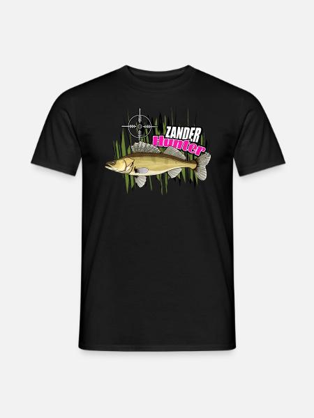 Walleye hunter - Men's T-Shirt - black