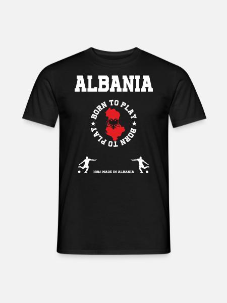 Albania - Men's T-Shirt - black