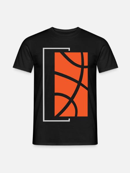 Joueurs de basket-ball - T-shirt homme - noir