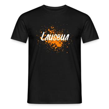 Lausbua Lausbub Dorfkind Bayern Sohn Tracht - Männer T-Shirt - Schwarz - Vorne - AI Model Male 178 light (178cm)