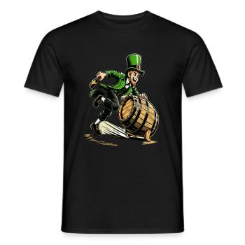 Swift Leprechaun (Irish Leprechaun) Coureur - T-shirt homme - noir - Devant - AI Model Male 178 light (178cm)