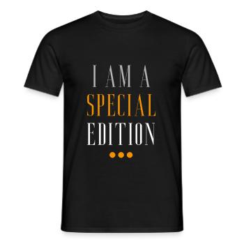 Edition spéciale - une édition spéciale - T-shirt homme - noir - Devant - AI Model Male 178 light (178cm)