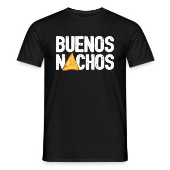Essen Taco Nachos Grafik - Männer T-Shirt - Schwarz - Vorne - AI Model Male 178 light (178cm)