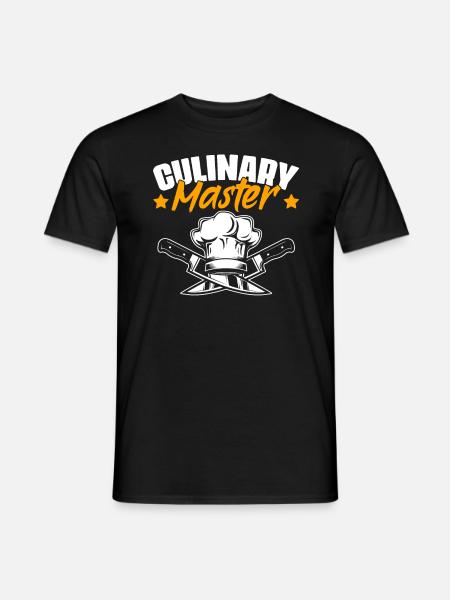 Culinary Master Fun Professional Cooking - Men's T-Shirt - black