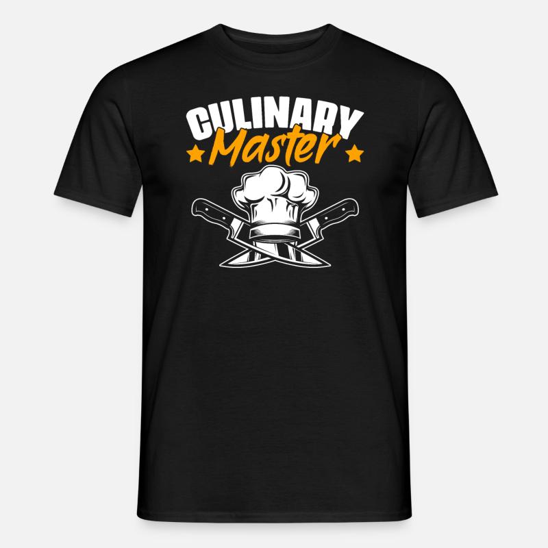 Culinary Master Fun Professional Cooking - Men's T-shirt - black