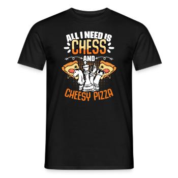 All I need is funnier - Men's T-Shirt - black - Front - AI Model Male 178 light (178cm)