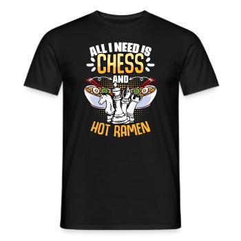 All I need is funnier - Men's T-Shirt - black - Front - AI Model Male 178 light (178cm)