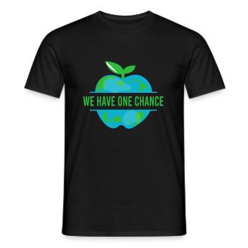 Klimawandel Klimaerwärmung Umweltaktivist Erde - Männer T-Shirt - Schwarz - Vorne - AI Model Male 178 light (178cm)